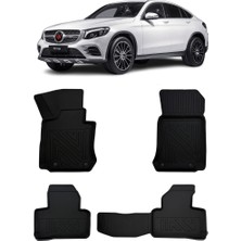 Wehhler Mercedes Glc Coupe 2020 5d Araca Özel Havuzlu Gerçek Kauçuk Kokusuz Paspas