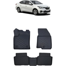 Wehhler Renault Taliant 2021 5d Araca Özel Havuzlu Gerçek Kauçuk Kokusuz Paspas