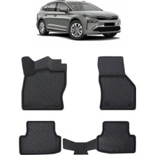Wehhler Skoda Enyaq 2026 5d Araca Özel Havuzlu Gerçek Kauçuk Kokusuz Paspas