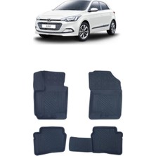 Wehhler Hyundai I20 2016 5d Araca Özel Havuzlu Gerçek Kauçuk Kokusuz Paspas