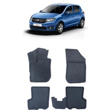 Wehhler Dacia Sandero 2011 5d Araca Özel Havuzlu Gerçek Kauçuk Kokusuz Paspas
