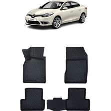 Wehhler Renault Fluence 2016 5d Araca Özel Havuzlu Gerçek Kauçuk Kokusuz Paspas