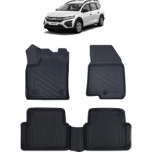 Wehhler Dacia Jogger 2027 5d Araca Özel Havuzlu Gerçek Kauçuk Kokusuz Paspas