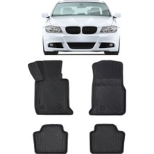 Wehhler Bmw 3 Serisi E90 2008 5d Araca Özel Havuzlu Gerçek Kauçuk Kokusuz Paspas