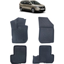 Wehhler Dacia Lodgy 2012 5d Araca Özel Havuzlu Gerçek Kauçuk Kokusuz Paspas