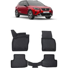 Wehhler Seat Arona 2024 5d Araca Özel Havuzlu Gerçek Kauçuk Kokusuz Paspas