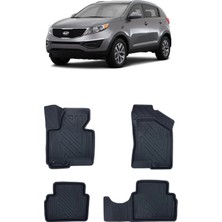 Wehhler Kia Sportage 2010 5d Araca Özel Havuzlu Gerçek Kauçuk Kokusuz Paspas