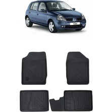 Wehhler Renault Clio 1999 5d Araca Özel Havuzlu Gerçek Kauçuk Kokusuz Paspas