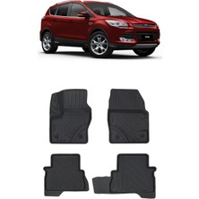 Wehhler Ford Kuga 2019 5d Araca Özel Havuzlu Gerçek Kauçuk Kokusuz Paspas