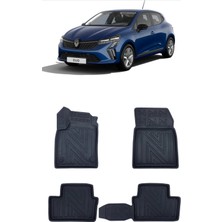 Wehhler Renault Clio 5 2025 5d Araca Özel Havuzlu Gerçek Kauçuk Kokusuz Paspas