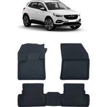 Wehhler Opel Grandland 2018 5d Araca Özel Havuzlu Gerçek Kauçuk Kokusuz Paspas
