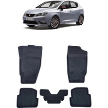 Wehhler Seat Ibiza 2015 5d Araca Özel Havuzlu Gerçek Kauçuk Kokusuz Paspas
