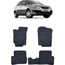 Wehhler Kia Rio Sedan 2011 5d Araca Özel Havuzlu Gerçek Kauçuk Kokusuz Paspas