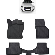 Wehhler Audi A3 2015 5d Araca Özel Havuzlu Gerçek Kauçuk Kokusuz Paspas