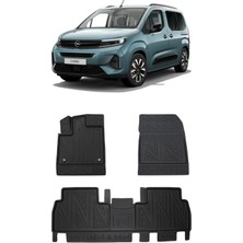 Wehhler Opel Combo 2019 5d Araca Özel Havuzlu Gerçek Kauçuk Kokusuz Paspas
