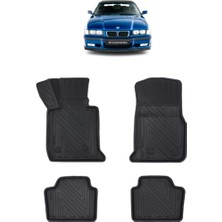 Wehhler Bmw 3 Serisi E36 1995 5d Araca Özel Havuzlu Gerçek Kauçuk Kokusuz Paspas