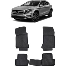 Wehhler Mercedes Gla X156 2018 5d Araca Özel Havuzlu Gerçek Kauçuk Kokusuz Paspas