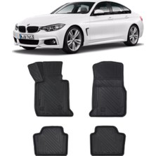 Wehhler Bmw 4 Serisi 2013 5d Araca Özel Havuzlu Gerçek Kauçuk Kokusuz Paspas