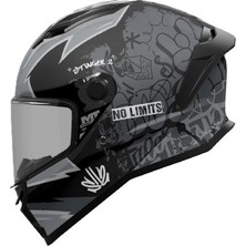 mt Kask FF126Y Stınger 2 Genc Tagger B2 Mat