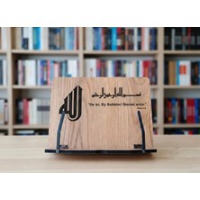 Hü Ma Tasarım ve Aksesuar Hafız Için Hediye Öğrenci Için Hediye Isim Yazılabilir Kişiselleştirilebilir  Ayarlanabilir Ahşap Kitap Okuma Standı Tablet Standı Rahle