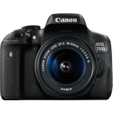 Canon 750D 24.2MP 18-55mm DC III DSLR Fotoğraf Makinesi APS-C CMOS Sensör ile Yüksek Performans