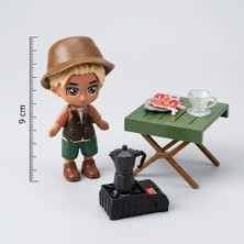 Kampçı Oyuncak Koleksiyonu Seti - Little Corner Safari Şefi Kamp Figürü