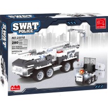 Ausini Swat Set 23510 275 Parça Eğlenceli Blok Oyuncak Erkek Çocuklar İçin Hediyelik