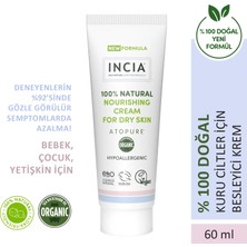 INCIA Atopure ® %100 Doğal Atopiğe Eğilimli Ciltler İçin Krem Çok Kuru Ciltler İçin Yalancı İğde Yağı 60 ml