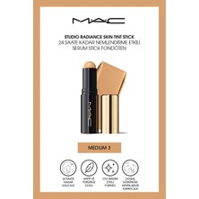 M.A.C Studio Radiance Skin Tint Stick 24 Saate Kadar Nemlendirme Etkili Serum Stick Fondöten - Medium 3