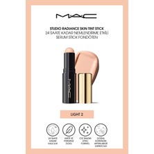 M.A.C Studio Radiance Skin Tint Stick 24 Saate Kadar Nemlendirme Etkili Serum Stick Fondöten - Light 2