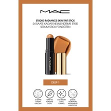 M.A.C Studio Radiance Skin Tint Stick 24 Saate Kadar Nemlendirme Etkili Serum Stick Fondöten - Deep 1