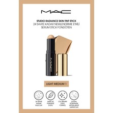 M.A.C Studio Radiance Skin Tint Stick 24 Saate Kadar Nemlendirme Etkili Serum Stick Fondöten - Light Medium 1