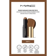 M.A.C Studio Radiance Skin Tint Stick 24 Saate Kadar Nemlendirme Etkili Serum Stick Fondöten - Deep 3