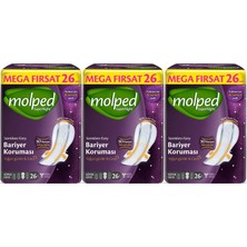 Molped Süper Night Hijyenik Ped Süper Gece 78 Adet Mega Fırsat Pk