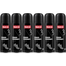 Sitil Sneaker Ayakkabı Deodorantı 150 ml (6 Lı Set)