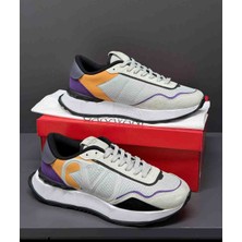 ​valentino Garavani V Logo Renk Bloklu Erkek Sneaker Spor Ayakkabı
