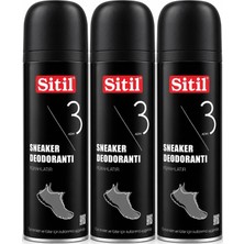 Sitil Sneaker Ayakkabı Deodorantı 150 ml (3 Lü Set)