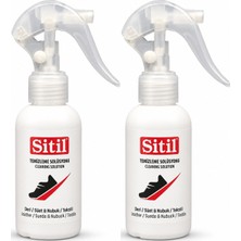 Sitil Ayakkabı Temizleme Solüsyonu 100 ml (Sneaket - Deri - Süet - Nubuk - Kumaş) (2 Li Set)