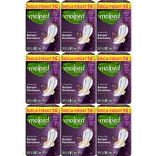Molped Süper Night Hijyenik Ped Süper Gece 234 Adet Mega Fırsat Pk