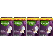 Molped Süper Night Hijyenik Ped Süper Gece 104 Adet Mega Fırsat Pk