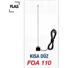 Oluk Anteni Kısa Düz Üniversal Flas