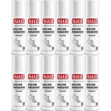 Sitil Beyaz Sneaker Beyaz Spor Ayakkabı Boyası Likit (Yenileyici) 75 ml (12 Li Set)
