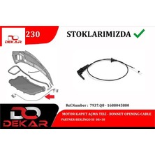 Motor Kaput Açma Teli Partner-Berlingo Iıı 08 18 Dekar 7937.Q8