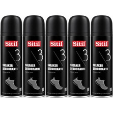 Sitil Sneaker Ayakkabı Deodorantı 150 ml (5 Li Set)