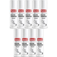 Sitil Beyaz Sneaker Beyaz Spor Ayakkabı Boyası Likit (Yenileyici) 75 ml (9 Lu Set)