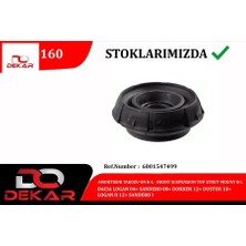 Amortısor Takozu On Sag-Sol Dacıa Logan 04> Sandero 08> Dokker 12> Duster 10> Logan Iı 12> Sandero I Dekar 6001547499/ 8200275528