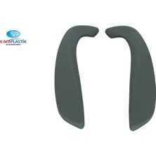 Kaya Plastik Kapı Iç Kolçak Kapak Takım R-L Bej Fluence-Megane 3 Kaya Plastık 809540013R/ 809600021R