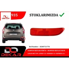 Tampon Reflektörü R Logan Mcv 09> Lodgy 13> Dokker 13> Express 21> Dekar 8200751778