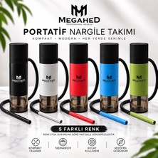 Megahed Taşınabilir Portatif Nargile 25 cm Mini Nargile Takımı
