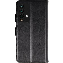 Uray Store Xiaomi Redmi 9t Trend S Plus Kapaklı Kılıf - Siyah